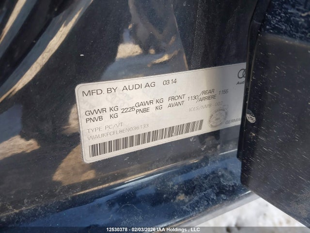 WAUKFCFL8EN036133 Audi A4 Prestige