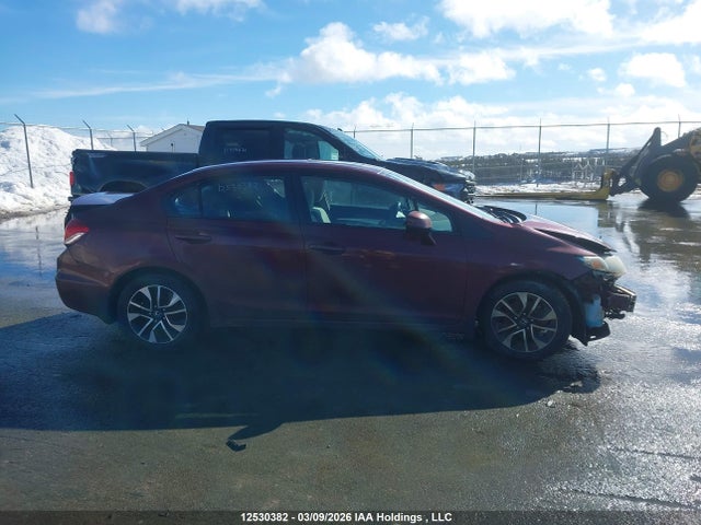 12530382 :رقم المزاد ، 2HGFB2F5XDH019094 vin ، 2013 Honda Civic Ex 4dr مزاد بيع