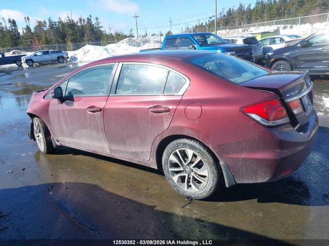 12530382 :رقم المزاد ، 2HGFB2F5XDH019094 vin ، 2013 Honda Civic Ex 4dr مزاد بيع