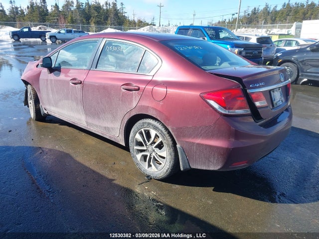 12530382 :رقم المزاد ، 2HGFB2F5XDH019094 vin ، 2013 Honda Civic Ex 4dr مزاد بيع