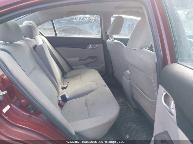12530382 :رقم المزاد ، 2HGFB2F5XDH019094 vin ، 2013 Honda Civic Ex 4dr مزاد بيع