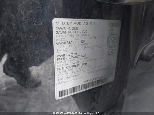 WA1FECF39K1080579 Audi Q3 2.0t Technik