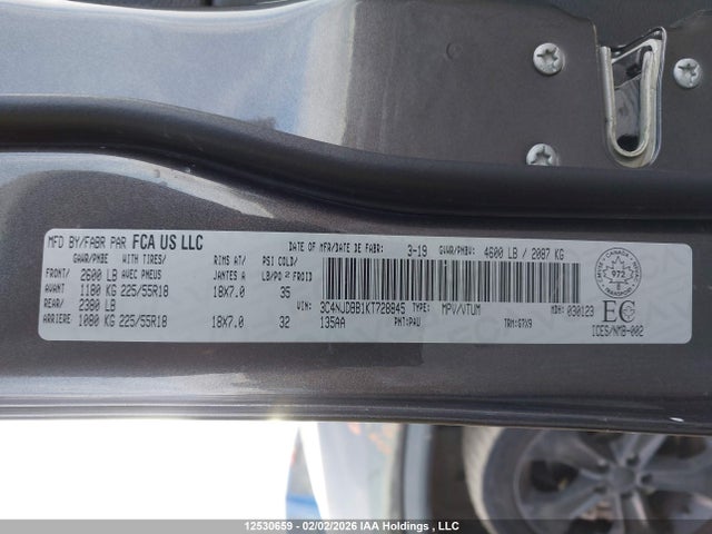 Jeep Compass North 2019 3C4NJDBB1KT728845 Image 9