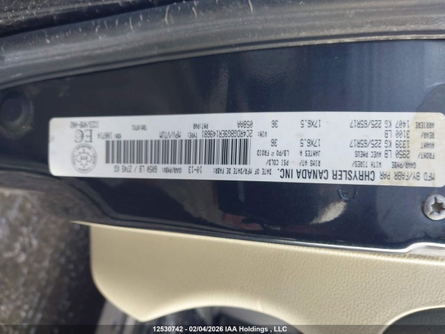 12530742 :رقم المزاد ، 2C4RDGBG9ER149681 vin ، 2014 Dodge Grand Caravan مزاد بيع