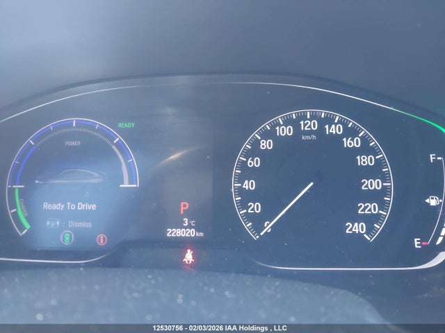 1HGCV3F94KA800501 Honda Accord Hybrid Touring