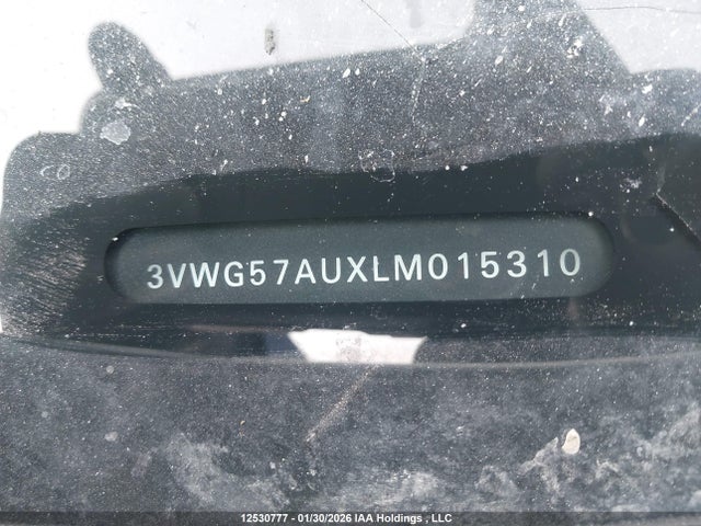 3VWG57AUXLM015310 Volkswagen Golf Comfortline/highline