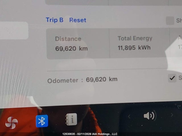 12530835 :رقم المزاد ، 5YJ3E1EB9NF126865 vin ، 2022 Tesla Model 3 Long Range مزاد بيع