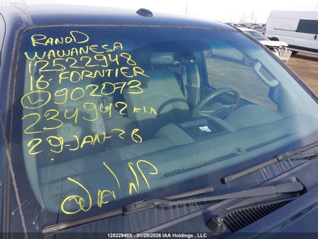 1N6AD0FV2GN902073 Nissan Frontier Sl/sv