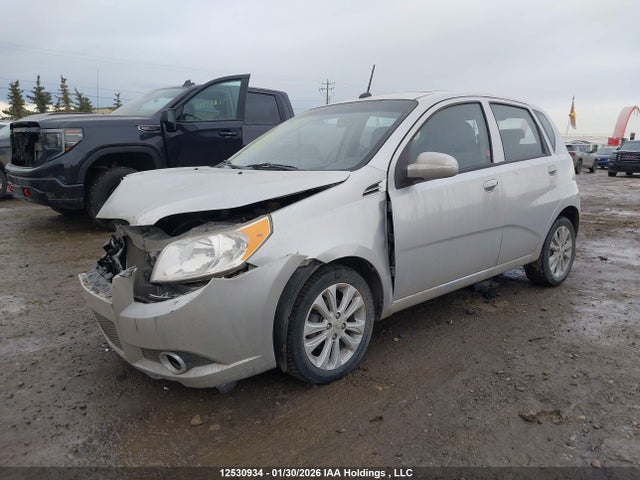 2009 Chevrolet Aveo Lt მანქანა იყიდება აუქციონზე, vin: KL1TX66E29B368879, აუქციონის ნომერი: 12530934
