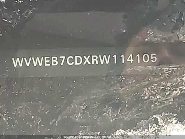 WVWEB7CDXRW114105 Volkswagen Golf R