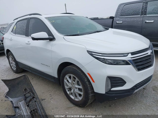 2022 Chevrolet Equinox Lt მანქანა იყიდება აუქციონზე, vin: 3GNAXUEV7NL307095, აუქციონის ნომერი: 12531047