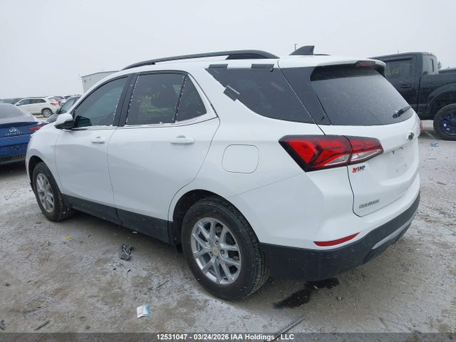 2022 Chevrolet Equinox Lt მანქანა იყიდება აუქციონზე, vin: 3GNAXUEV7NL307095, აუქციონის ნომერი: 12531047