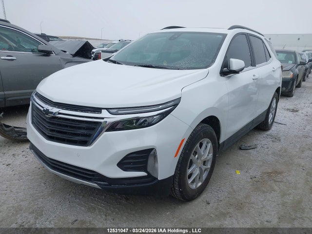 2022 Chevrolet Equinox Lt მანქანა იყიდება აუქციონზე, vin: 3GNAXUEV7NL307095, აუქციონის ნომერი: 12531047