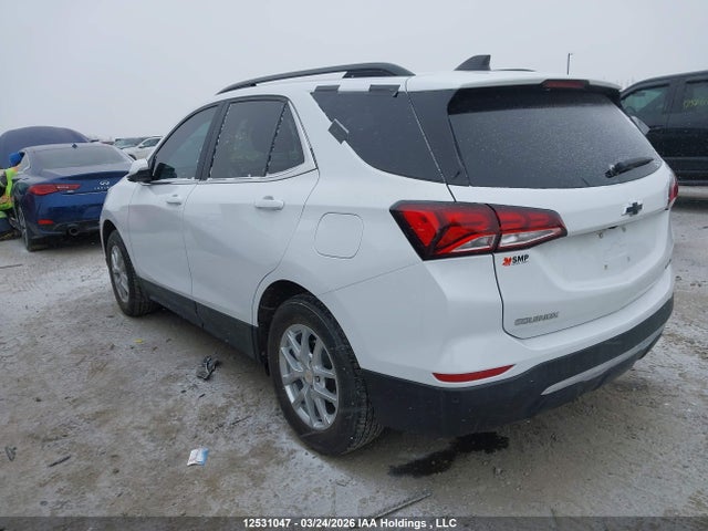 2022 Chevrolet Equinox Lt მანქანა იყიდება აუქციონზე, vin: 3GNAXUEV7NL307095, აუქციონის ნომერი: 12531047
