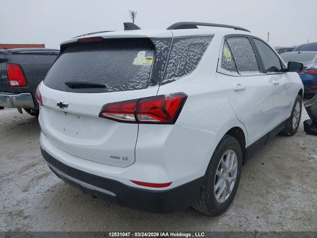 2022 Chevrolet Equinox Lt მანქანა იყიდება აუქციონზე, vin: 3GNAXUEV7NL307095, აუქციონის ნომერი: 12531047