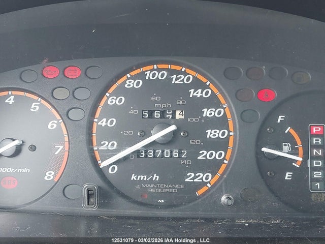 12531079 :رقم المزاد ، JHLRD185XXC812743 vin ، 1999 Honda Cr-v Ex مزاد بيع