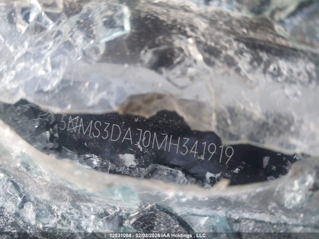2021 Hyundai Santa Fe Essential Awd/preferred Awd/preferred Awd With Trend Package მანქანა იყიდება აუქციონზე, vin: 5NMS3DAJ0MH341919, აუქციონის ნომერი: 12531084