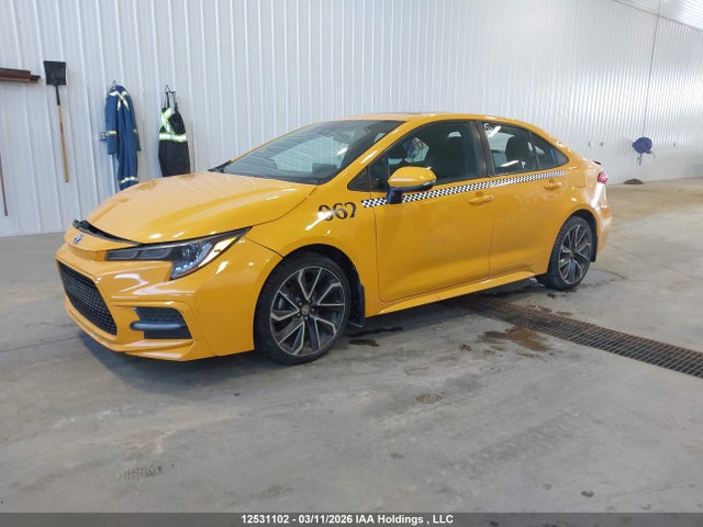 12531102 :رقم المزاد ، 5YFB4RBE9LP003189 vin ، 2020 Toyota Corolla Se مزاد بيع