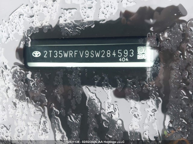 Aukcja sprzedaży 2025 Toyota Rav4 Hybrid Xse, vin: 2T35WRFV9SW284593, numer aukcji: 12531138