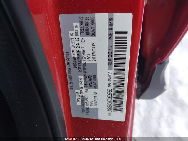 JM3KE4CY0G0636762 Mazda CX-5