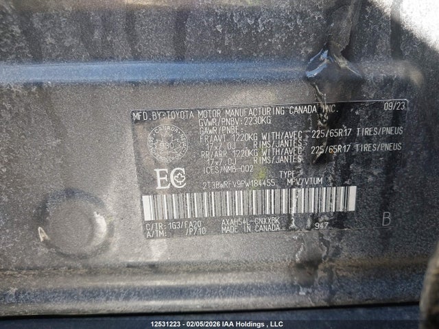 Toyota RAV4 2023 2T3BWRFV9PW184455 Image 18