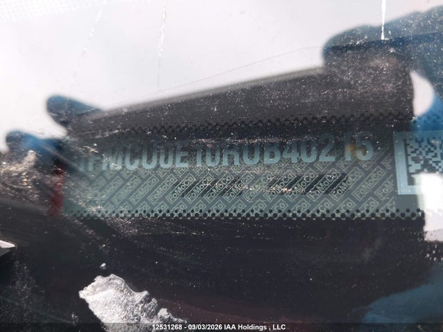 2024 Ford Escape მანქანა იყიდება აუქციონზე, vin: 1FMCU0E10RUB40215, აუქციონის ნომერი: 12531268