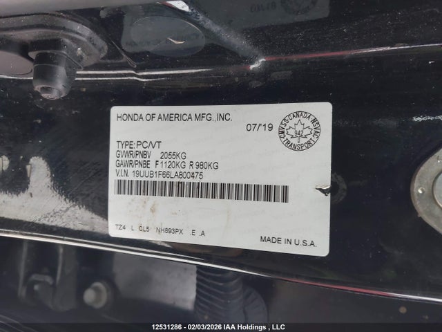 Acura Tlx Technology/a-spec 2020 19UUB1F66LA800475 Image 19