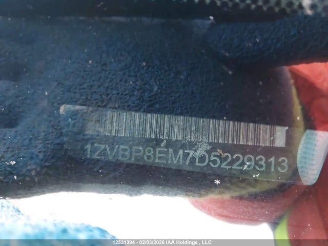 Aukcja sprzedaży 2013 Ford Mustang, vin: 1ZVBP8EM7D5229313, numer aukcji: 12531394