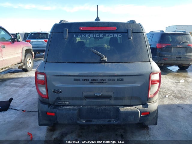 2025 Ford Bronco Sport Big Bend მანქანა იყიდება აუქციონზე, vin: 3FMCR9BN4SRF18269, აუქციონის ნომერი: 12531423