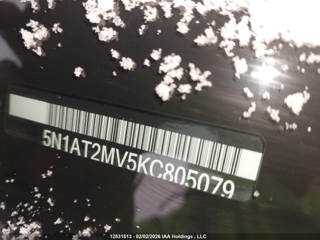 5N1AT2MV5KC805079 Nissan Rogue