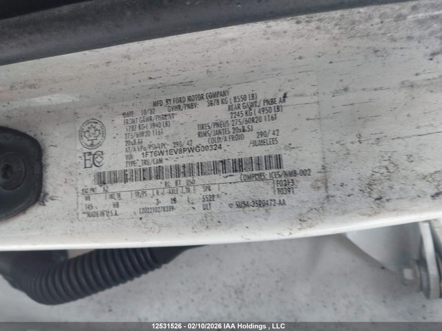 1FT6W1EV8PWG00324 Ford F-150 Lightning Lariat
