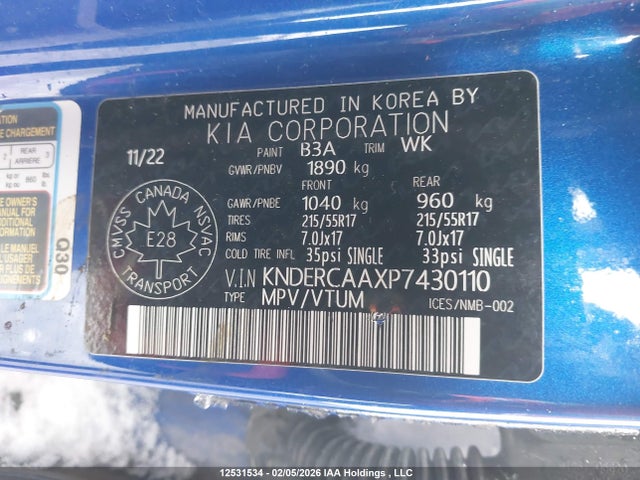 KNDERCAAXP7430110 KIA Seltos Ex/ex Premium