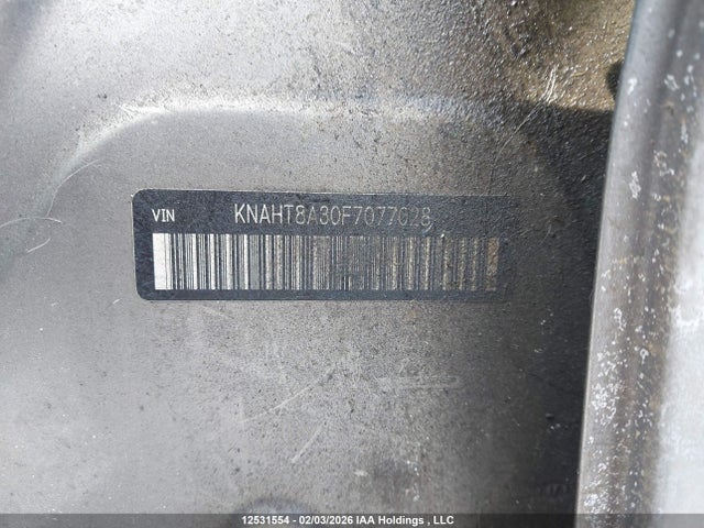 KNAHT8A30F7077028 KIA Rondo Lx/lx Value/lx Winter Edition