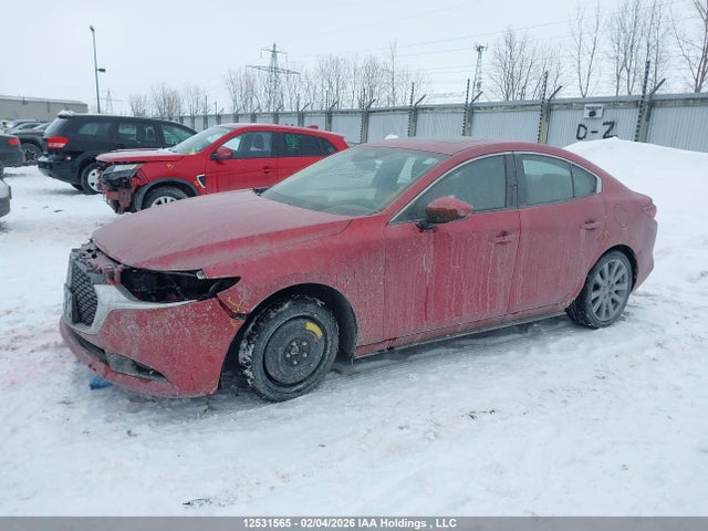12531565 :رقم المزاد ، JM1BPADM9S1790287 vin ، 2025 Mazda 3 Gt مزاد بيع