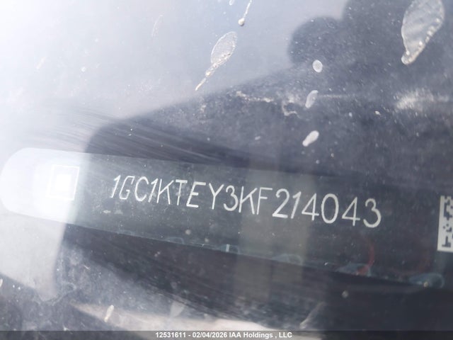 1GC1KTEY3KF214043 Chevrolet Silverado 2500hd Ltz