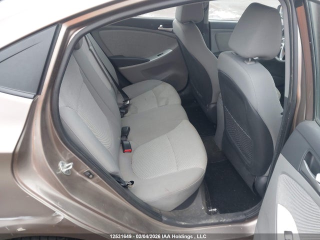 12531649 :رقم المزاد ، KMHCT4AE0CU137390 vin ، 2012 Hyundai Accent Gls/gs مزاد بيع