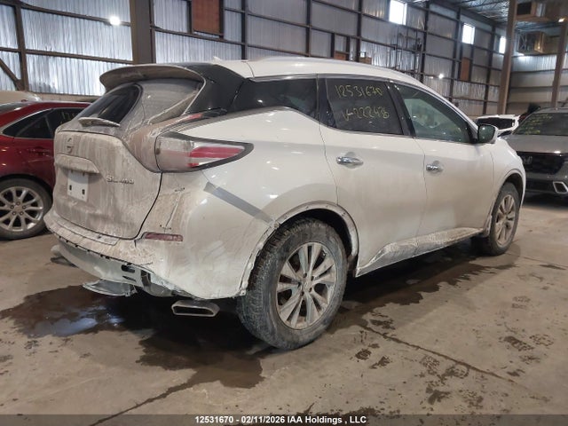 5N1AZ2MH9FN222436 Nissan Murano S/sl/sv/platinum