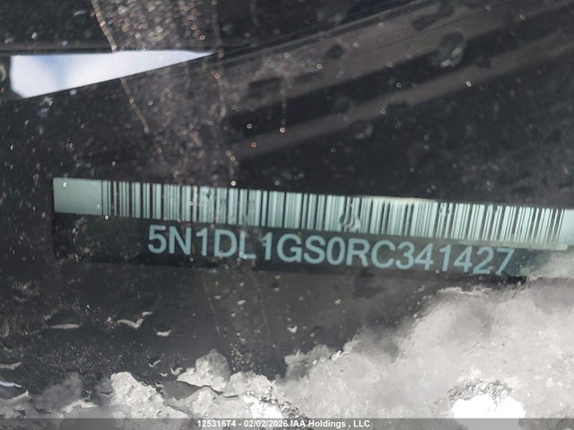5N1DL1GS0RC341427 Infiniti Qx60 Sensory