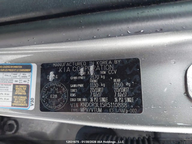 KNDCR3L15R5110888 KIA Niro Wind