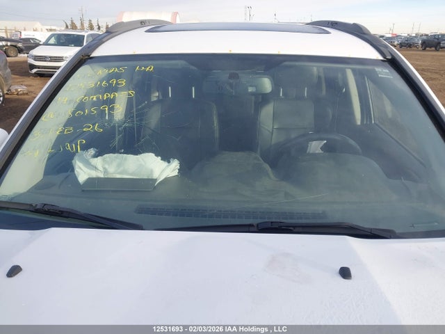 12531693 :رقم المزاد ، 1C4NJDCB4ED501593 vin ، 2014 Jeep Compass Limited مزاد بيع