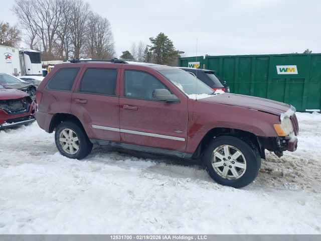 Продажа на аукционе авто 2008 Jeep Grand Cherokee Laredo, vin: 1J8HR48M58C522505, номер лота: 12531700