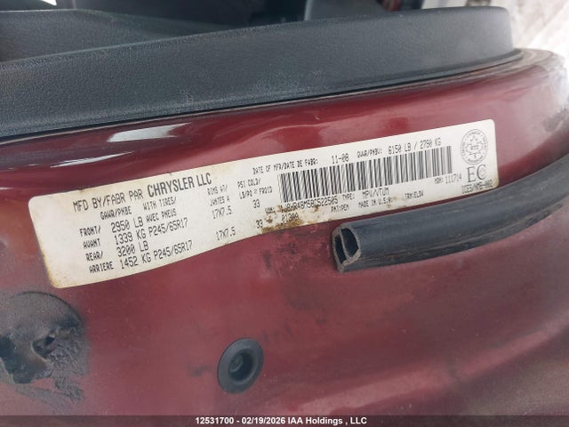 Продажа на аукционе авто 2008 Jeep Grand Cherokee Laredo, vin: 1J8HR48M58C522505, номер лота: 12531700