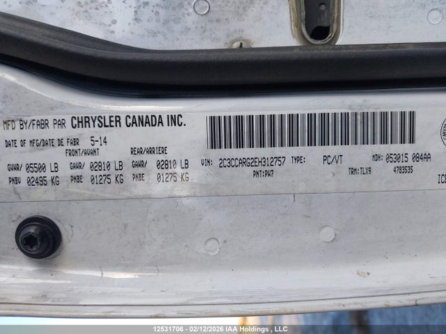 2C3CCARG2EH312757 Chrysler 300