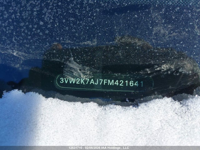 3VW2K7AJ7FM421641 Volkswagen Jetta 2.0l Trendline/2.0l Trendline+