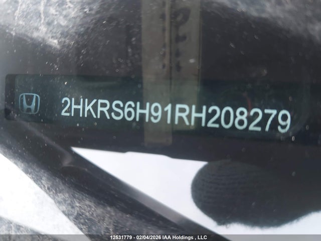 2HKRS6H91RH208279 Honda Cr-v Touring Hybrid