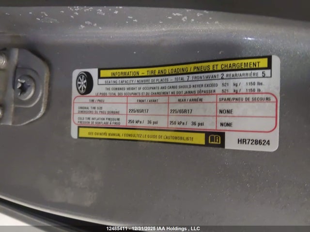 2C4RDGBG5HR728624 Dodge Grand Caravan Cvp/sxt
