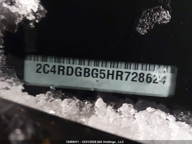 2C4RDGBG5HR728624 Dodge Grand Caravan Cvp/sxt