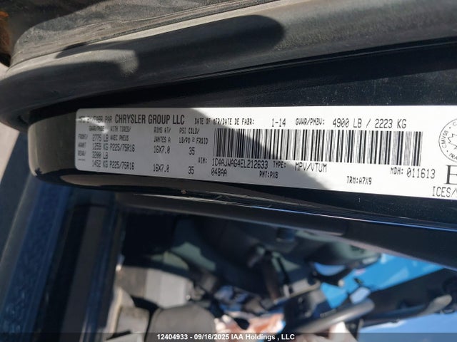 Jeep Wrangler Sport 2014 1C4AJWAG4EL212633 Image 9