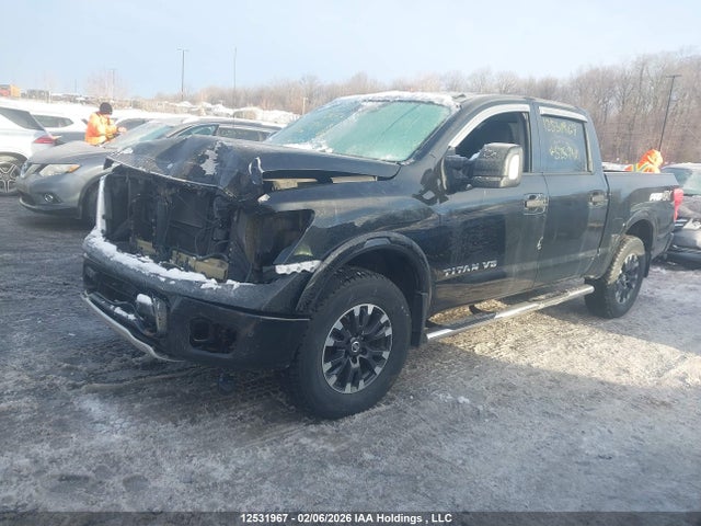 12531967 :رقم المزاد ، 1N6AA1E58KN528741 vin ، 2019 Nissan Titan Platinum/pro-4x/s/sl Midnight Edition/sv/sv Midnight Edition مزاد بيع