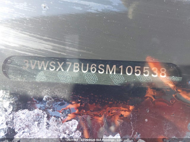 3VWSX7BU6SM105538 Volkswagen Jetta Comfortline